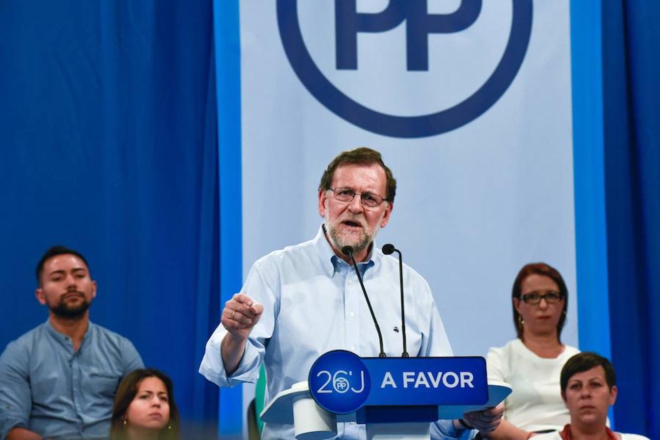 El líder del Partido Popular ha puesto especial énfasis en animar a los votantes para que acudan a las urnas el próximo domingo. 