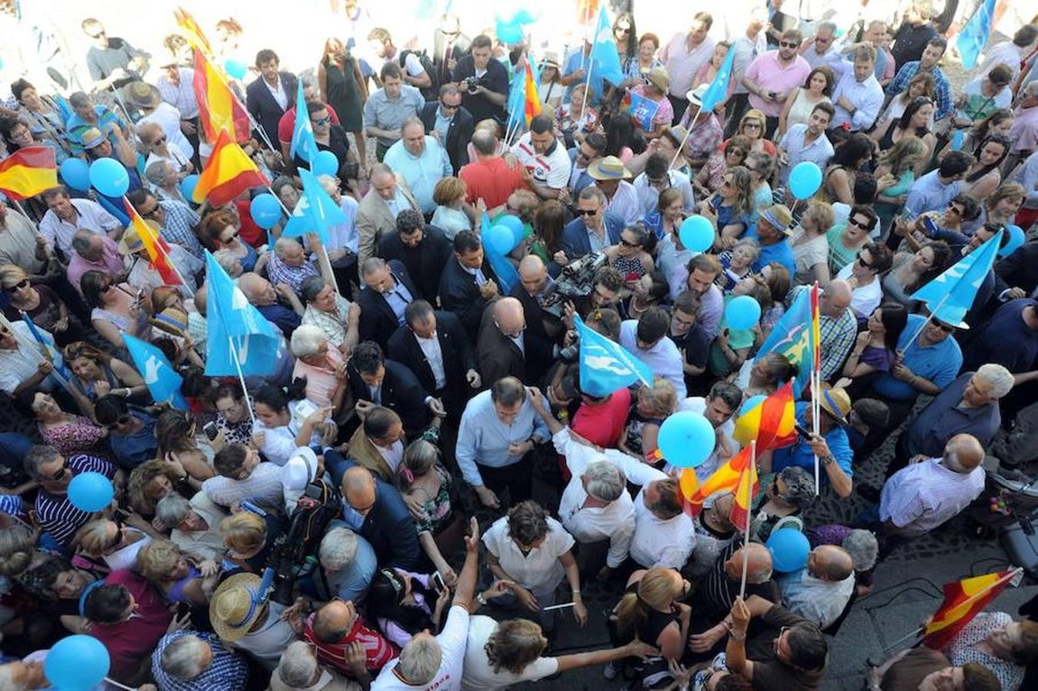 Rajoy en La Puebla de Montalbán y Torrijos