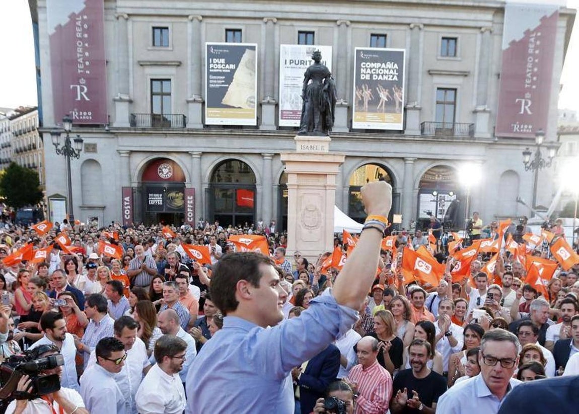 Albert Rivera, en Ópera. 