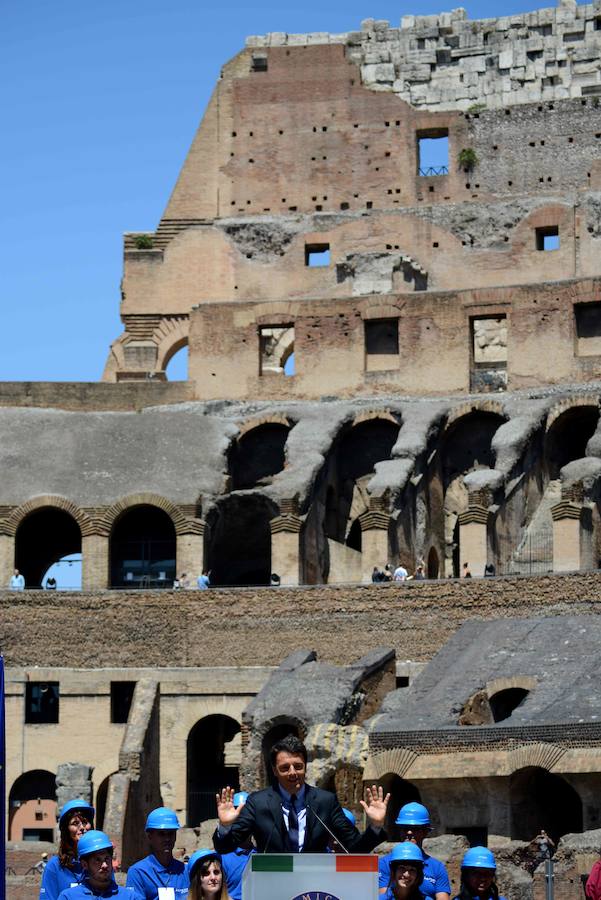 El primer ministro Matteo Renzi. 