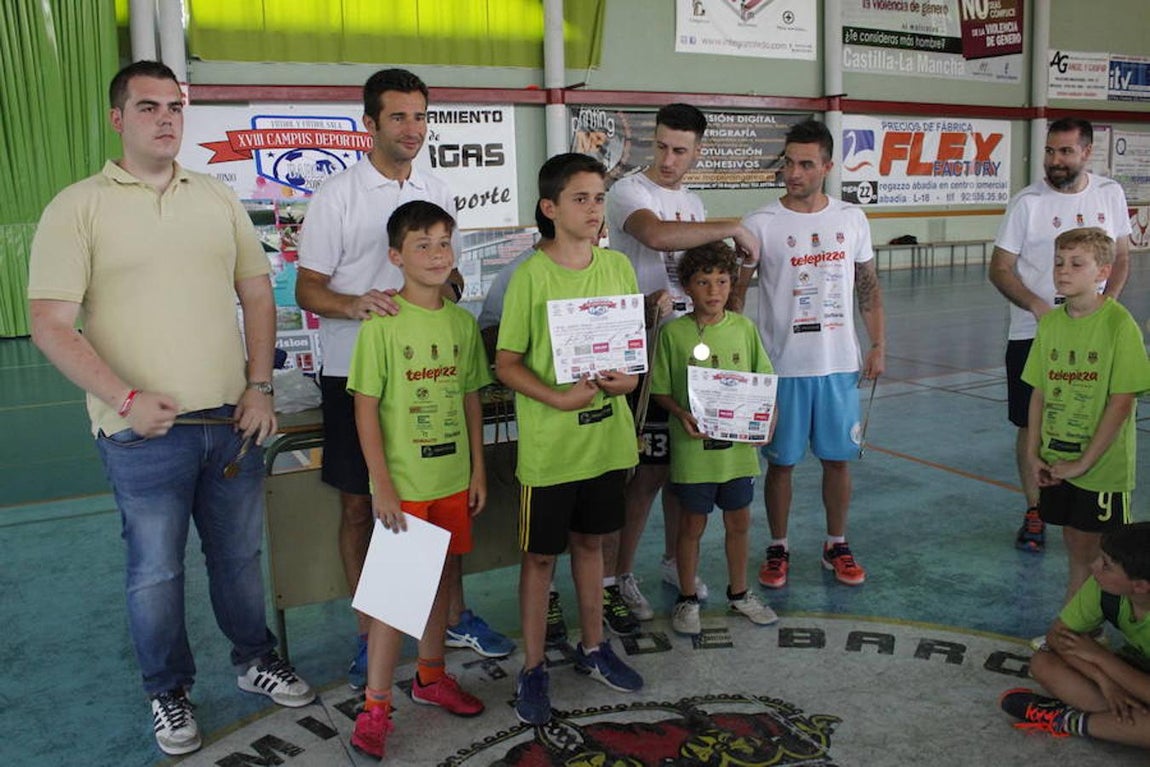 Jornada de clausura del Campus de Fútbol Sala de Bargas