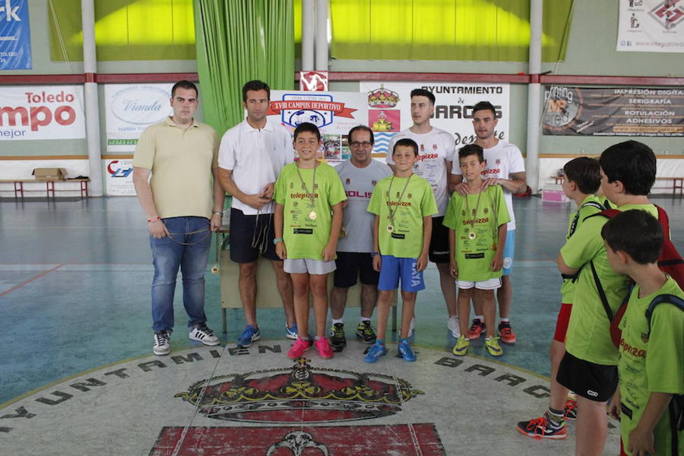 Jornada de clausura del Campus de Fútbol Sala de Bargas