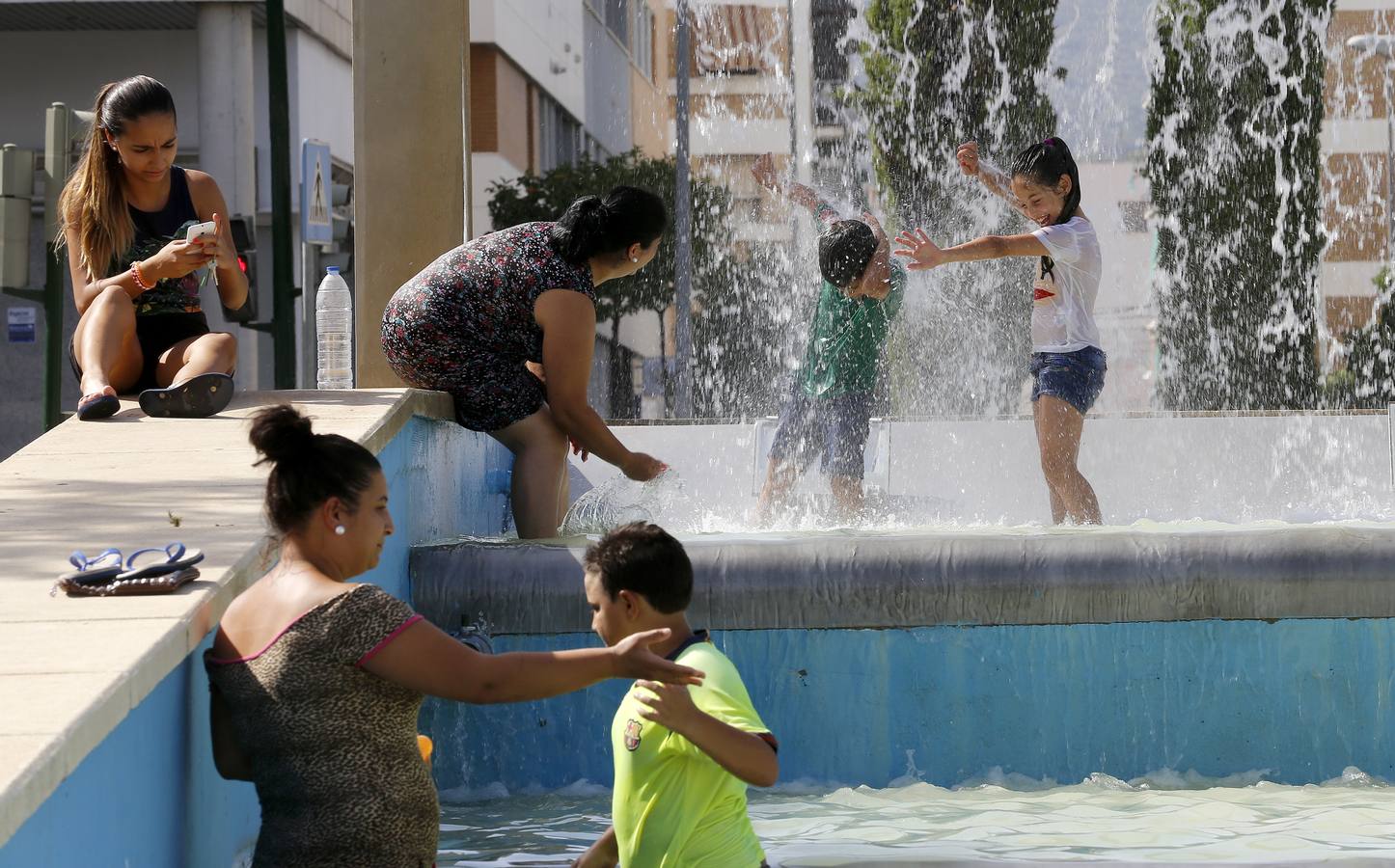 En imágenes, el primer golpe de calor en Córdoba del verano