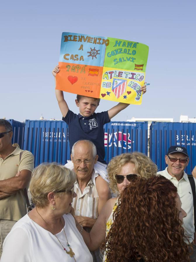 El buque Elcano regresa a Cádiz