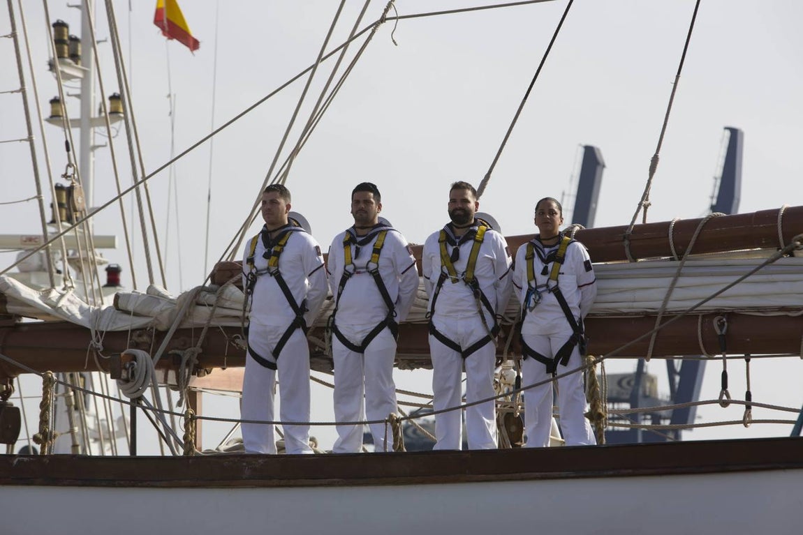 El buque Elcano regresa a Cádiz