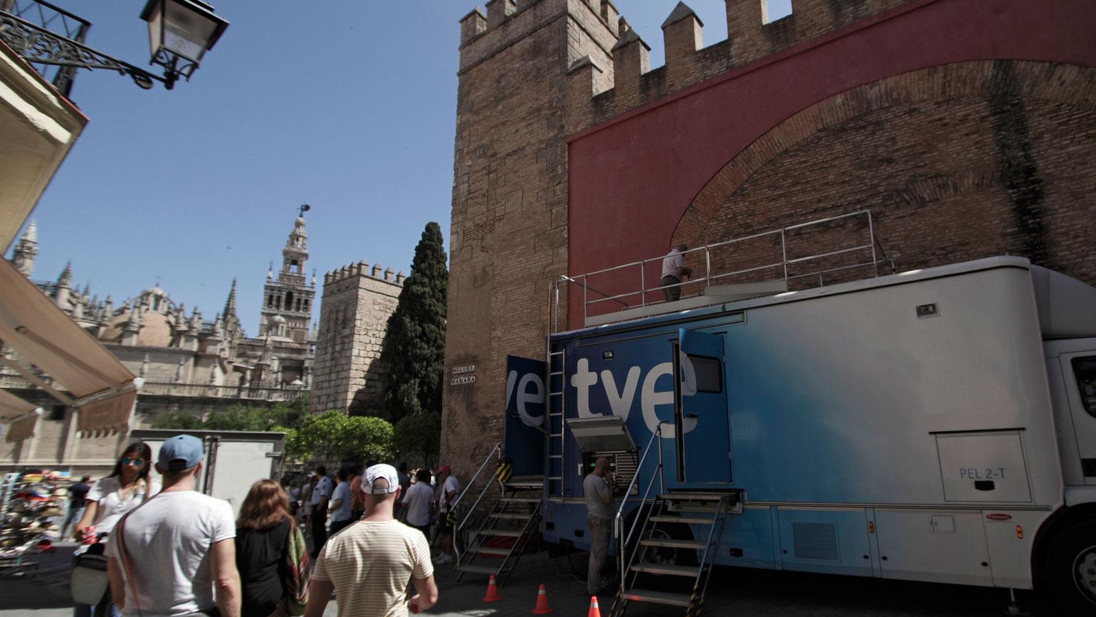 La Policía toma Sevilla ante la llegada de Barack Obama