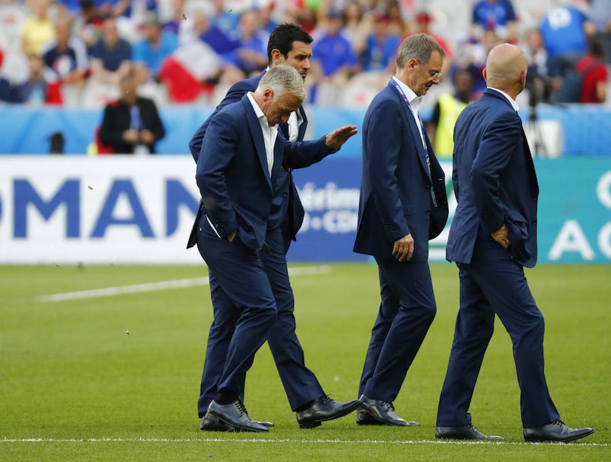 Las polillas atacan Saint Denis antes de la final de la Eurocopa