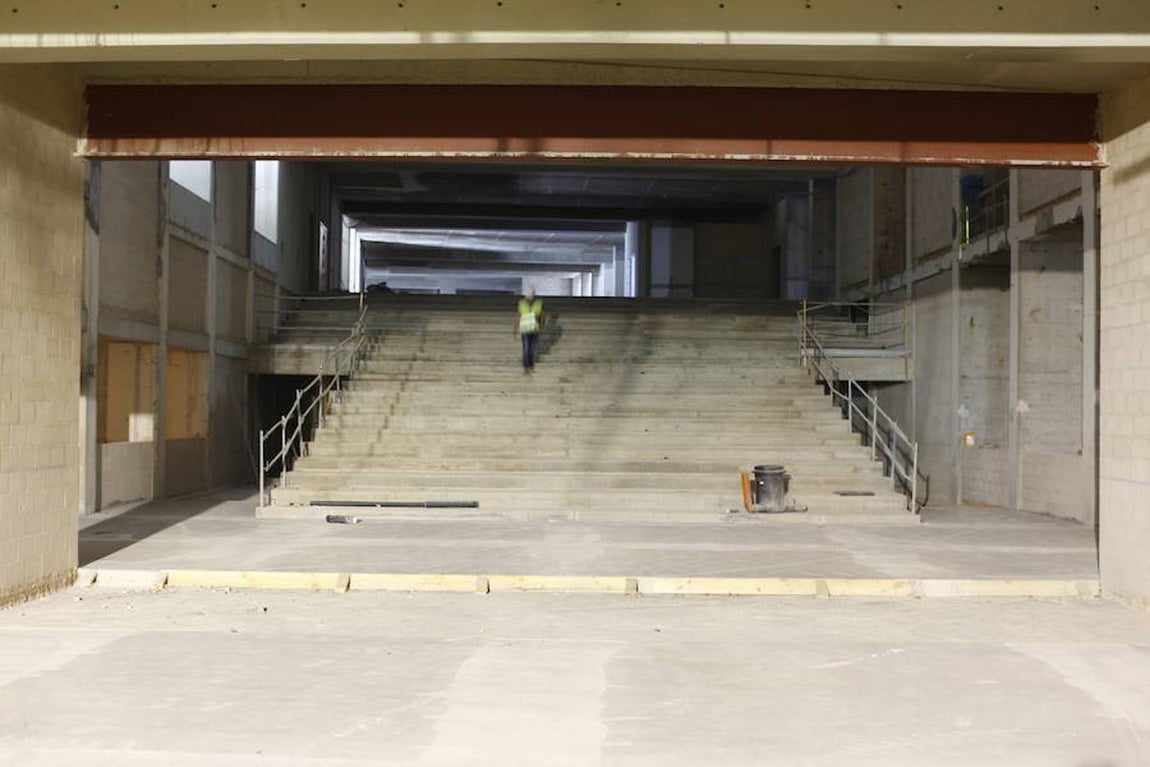 23.. El auditorio donde se celebrarán las ruedas de prensa, con un aforo de 400 personas