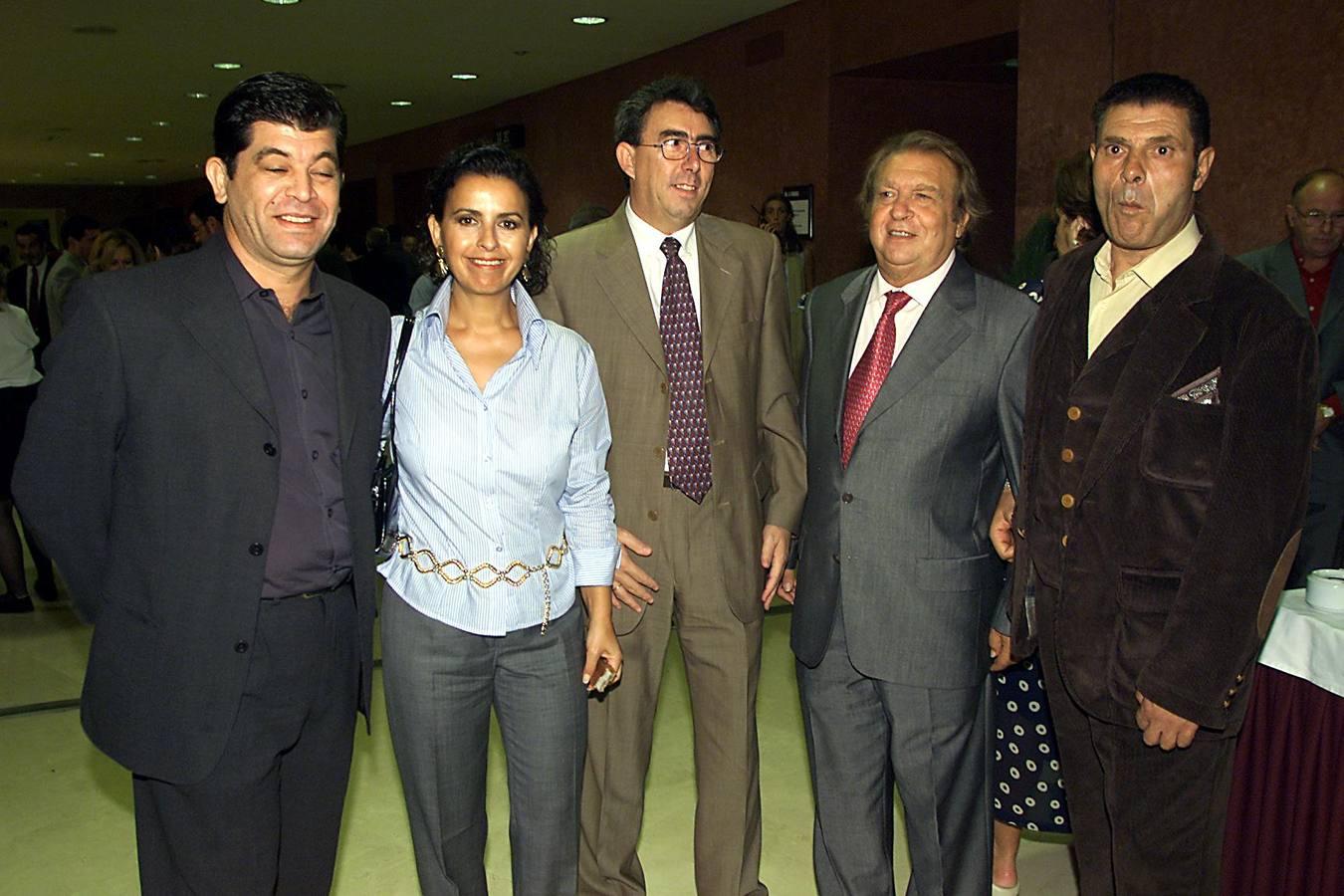 El Lebrijano en la Feria del Flamenco en 2001