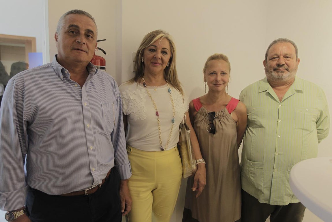 Antonio Procopio, Inmacula Rodríguez, Felicidad Rodríguez y Kiko Zamora