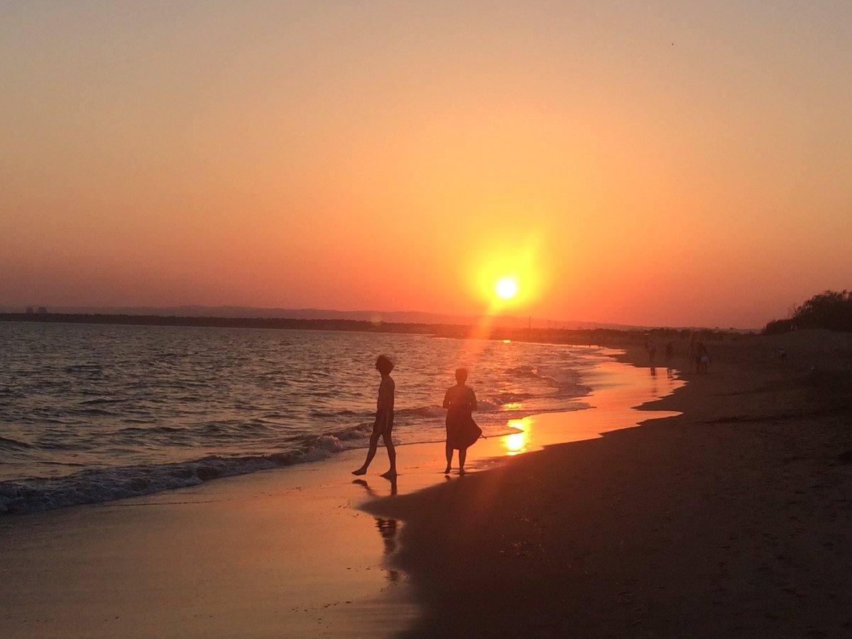 Atardecer en Isla Canela