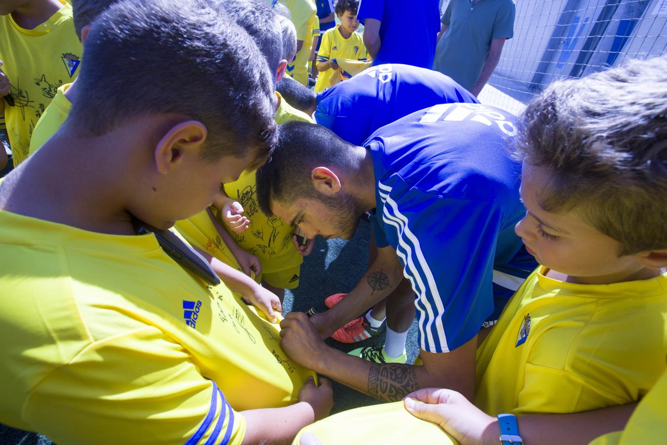 FOTOS: El Cádiz comienza su pretemporada en El Rosal