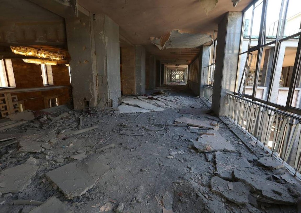 Otra imagen más del Parlamento turco. 