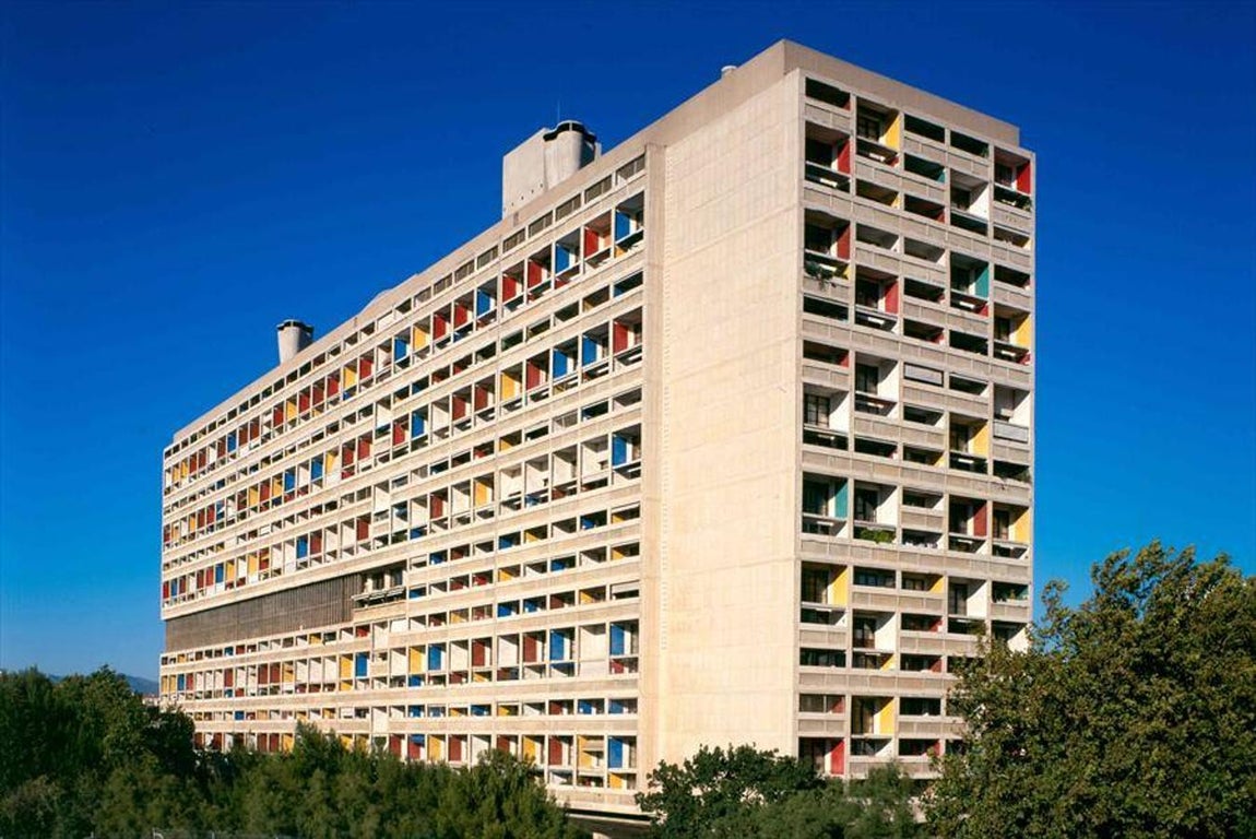 Unidad de Habitación de Marsella. Francia. 1945. 