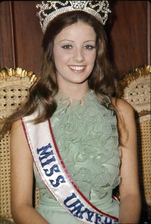 La malagueña Amparo Muñoz fue elegida Miss Universo en 1974