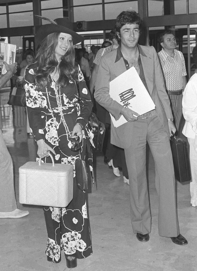 La modelo y actriz también tuvo sonadas relaciones con Máximo Valverde (en la foto), Elías Querejeta y Antonio Flores. 