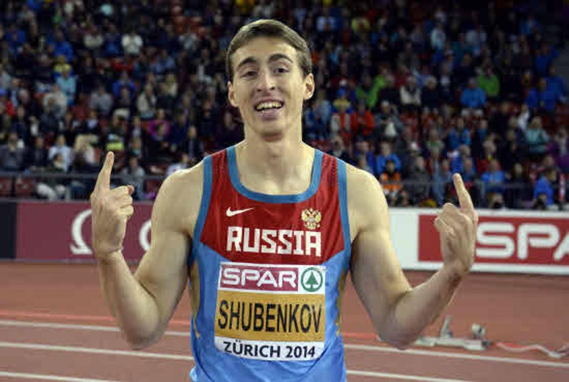 El vallista Sergey Shubenkov se colgó la medalla de oro en el último Mundial celebrado en Pekín en 2015. 