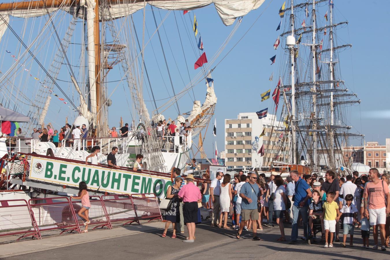 La Regata de Grandes Veleros en el Puerto de Cádiz (II)