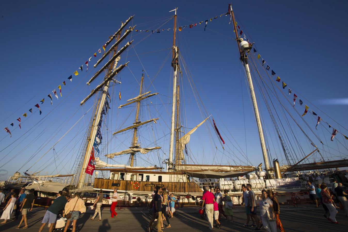 La Regata de Grandes Veleros en el Puerto de Cádiz (II)