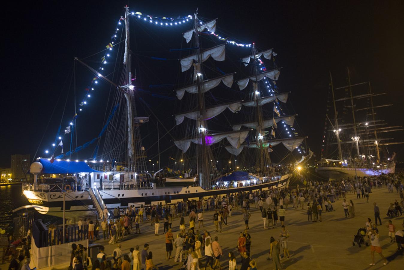 La Regata de Grandes Veleros en el Puerto de Cádiz (II)