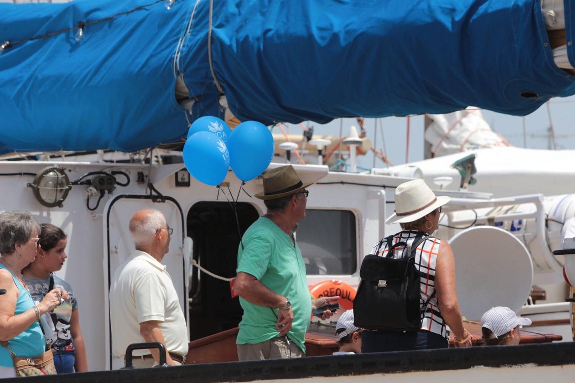Ambiente del sábado en la Gran Regata de Cádiz
