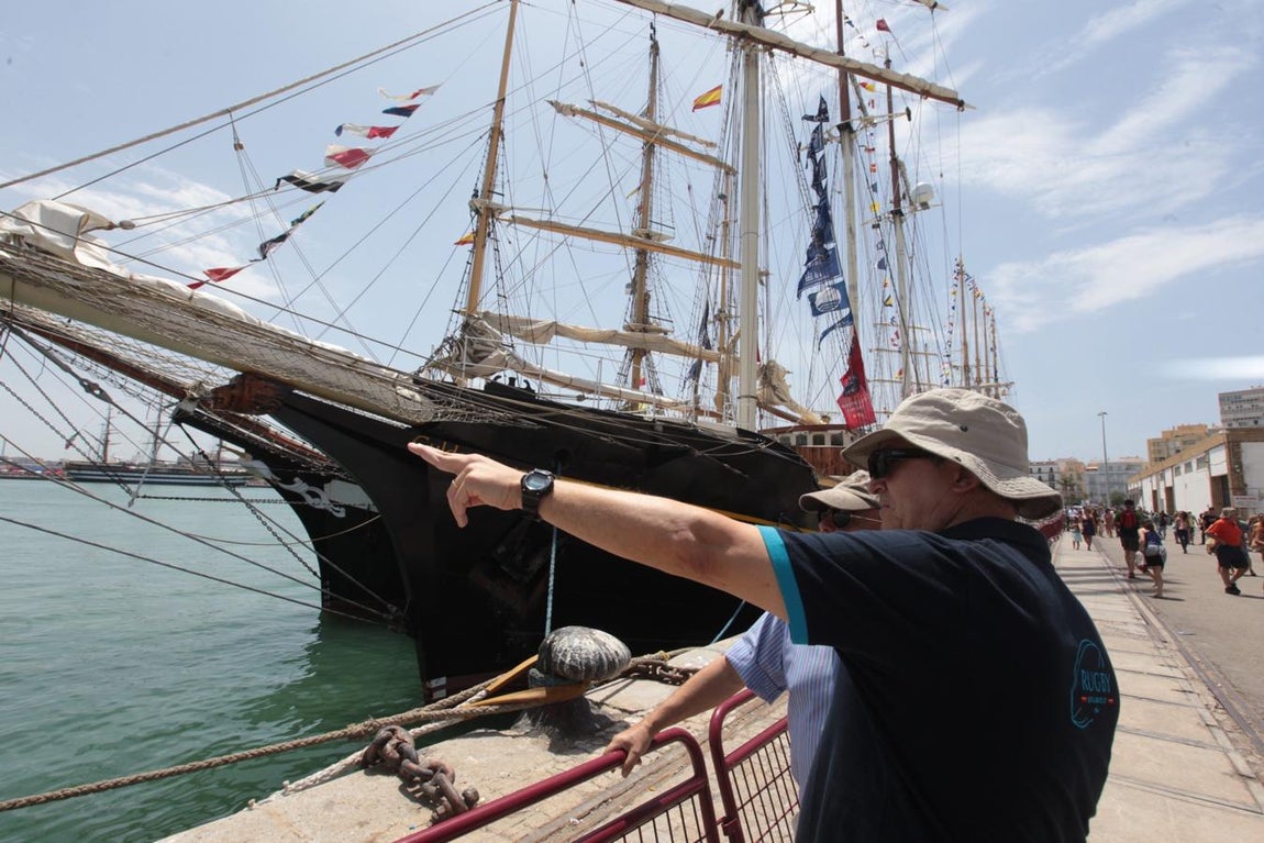 Ambiente del sábado en la Gran Regata de Cádiz