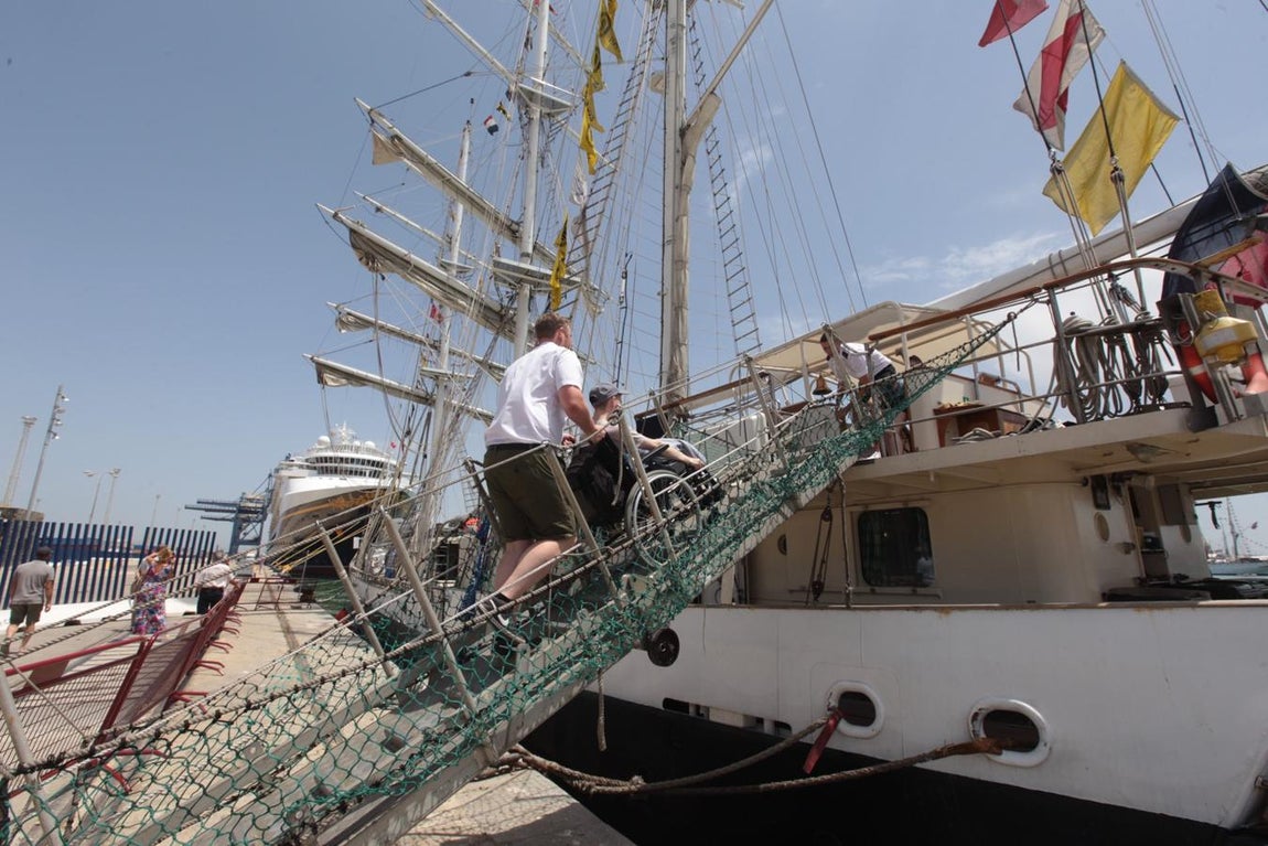 Ambiente del sábado en la Gran Regata de Cádiz