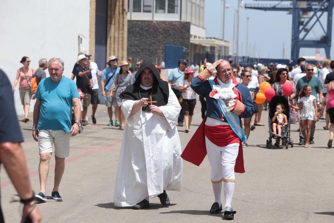 Ambiente del sábado en la Gran Regata de Cádiz