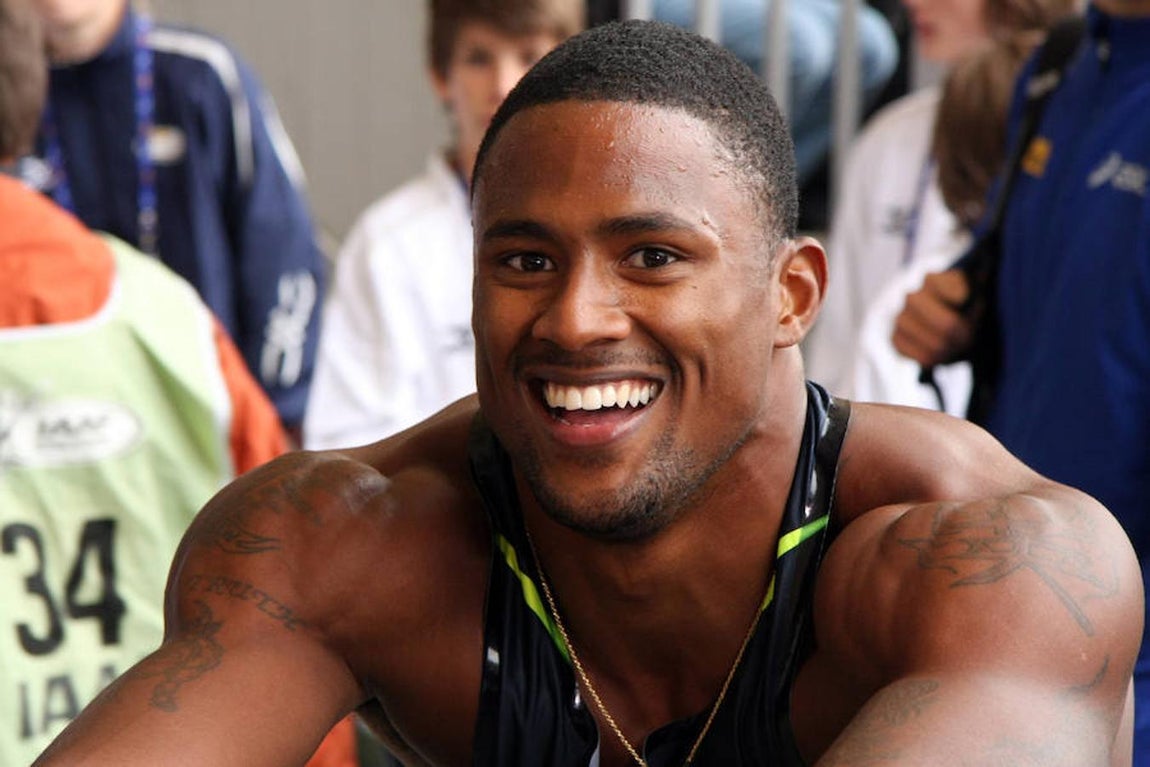 David Oliver (34 años). Atleta estadounidense especialista en las carreras de vallas. 