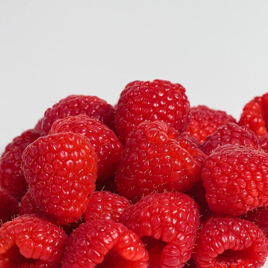 Las 16 frutas que hay que comer en agosto. Frambuesas