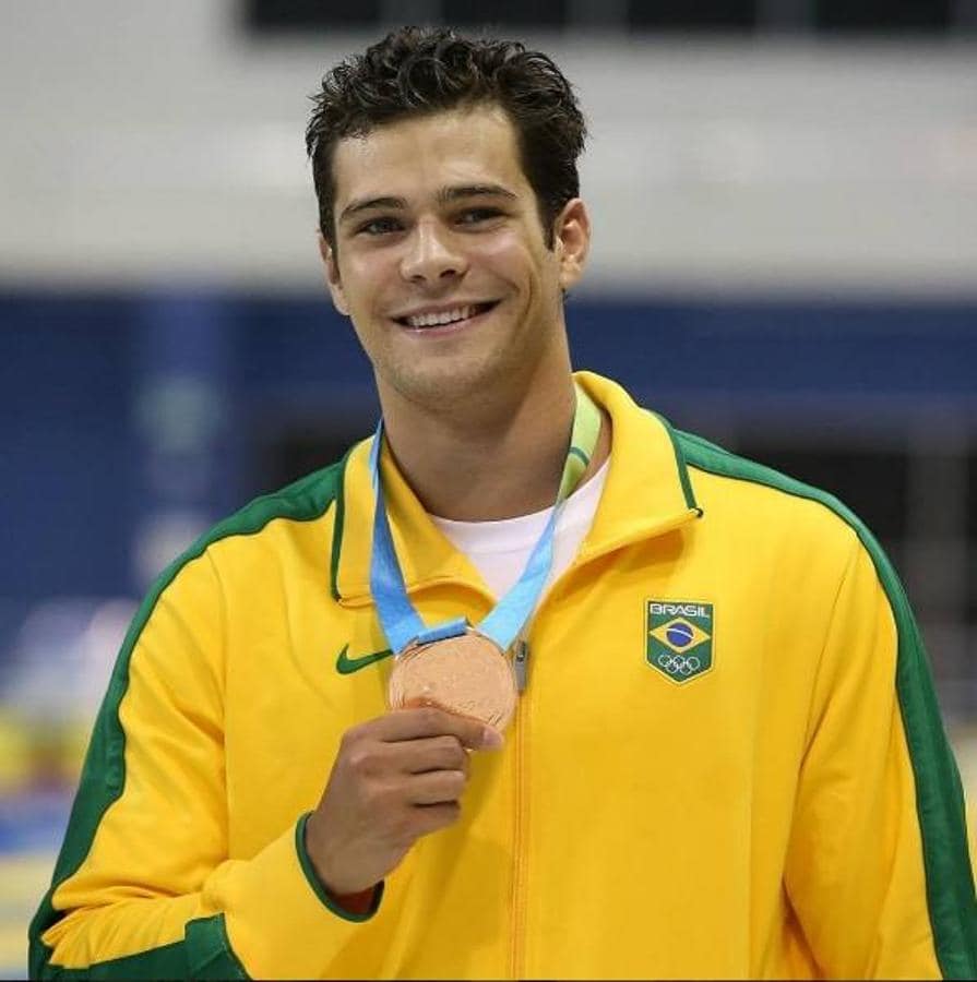 Marcelo Chierighini (25 años). Nadador brasileño