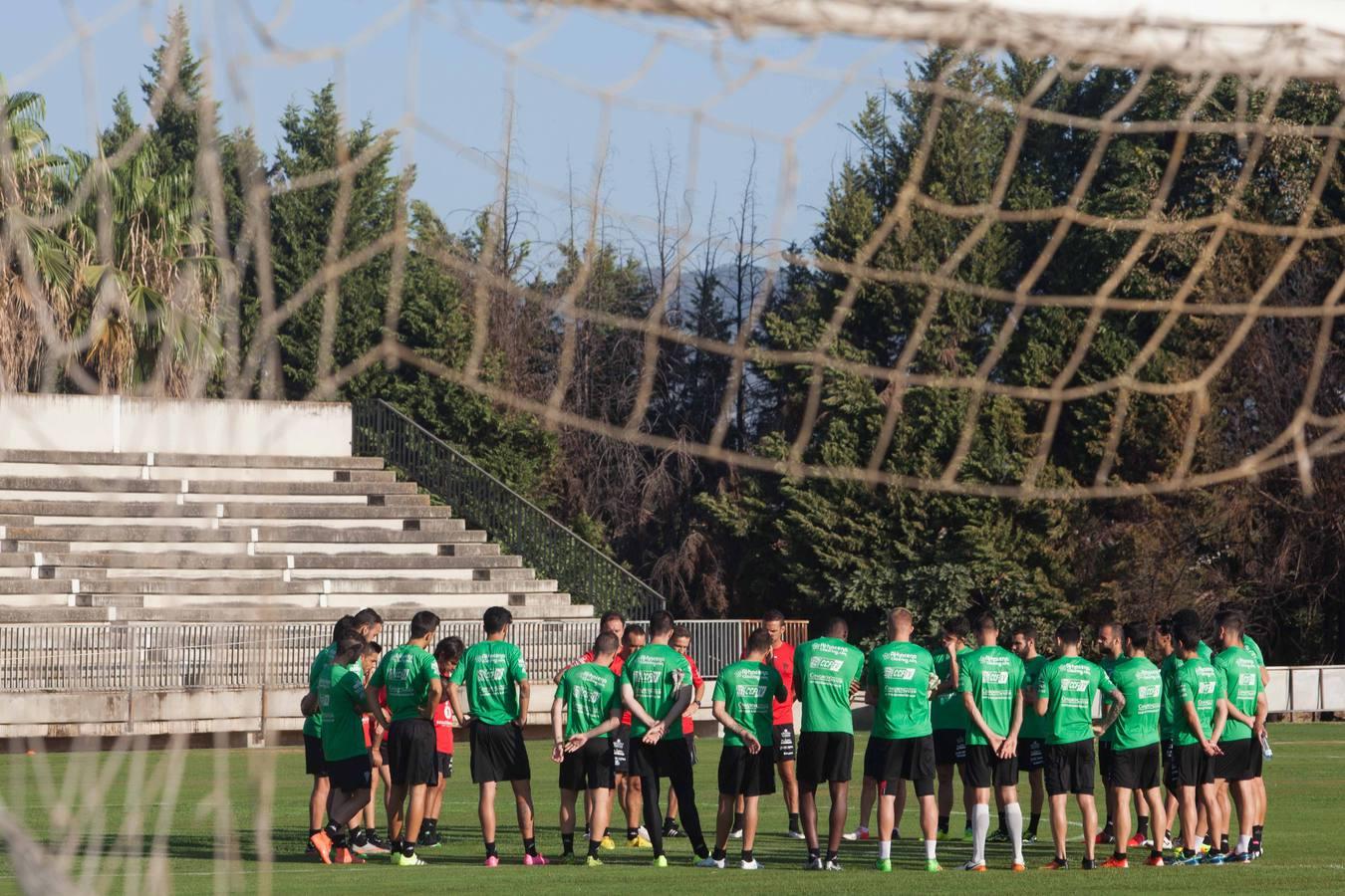 El entrenamiento del Córdoba, en imágenes