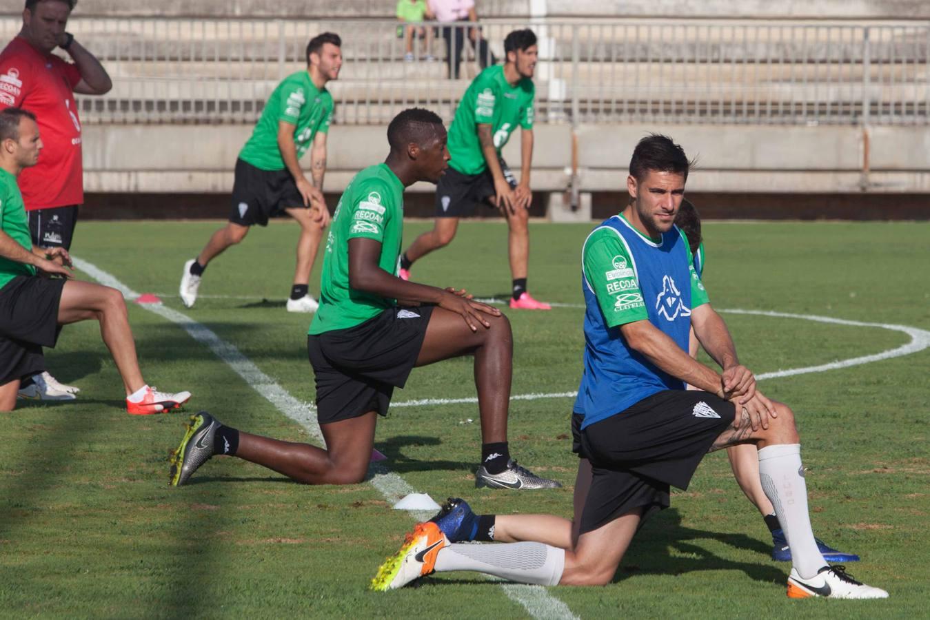 El entrenamiento del Córdoba, en imágenes