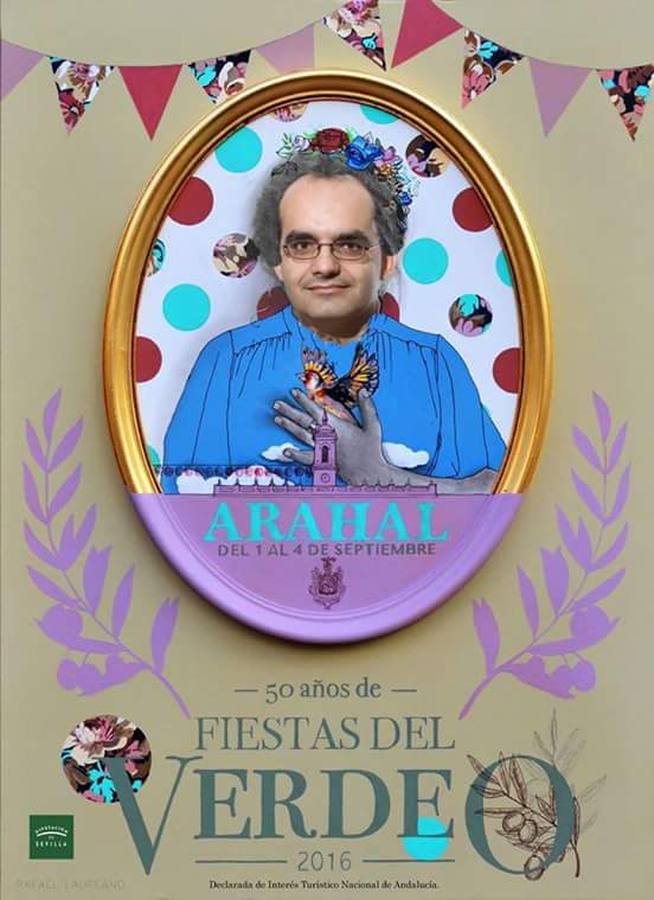 Retiran el cartel de fiestas de Arahal tras las críticas recibidas en las redes sociales