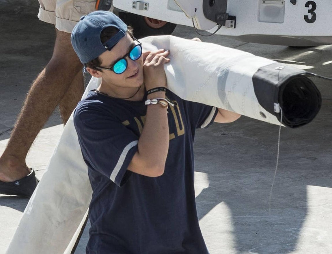 Felipe Juan Froilán comenzó su afición por la lancha motora desde muy pequeño. 