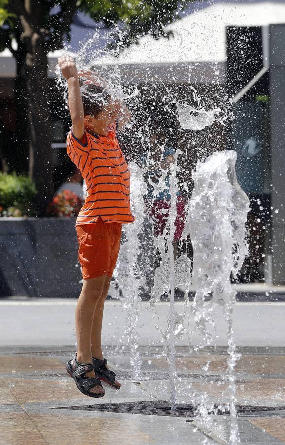 Un calor que «aplatana» al turismo