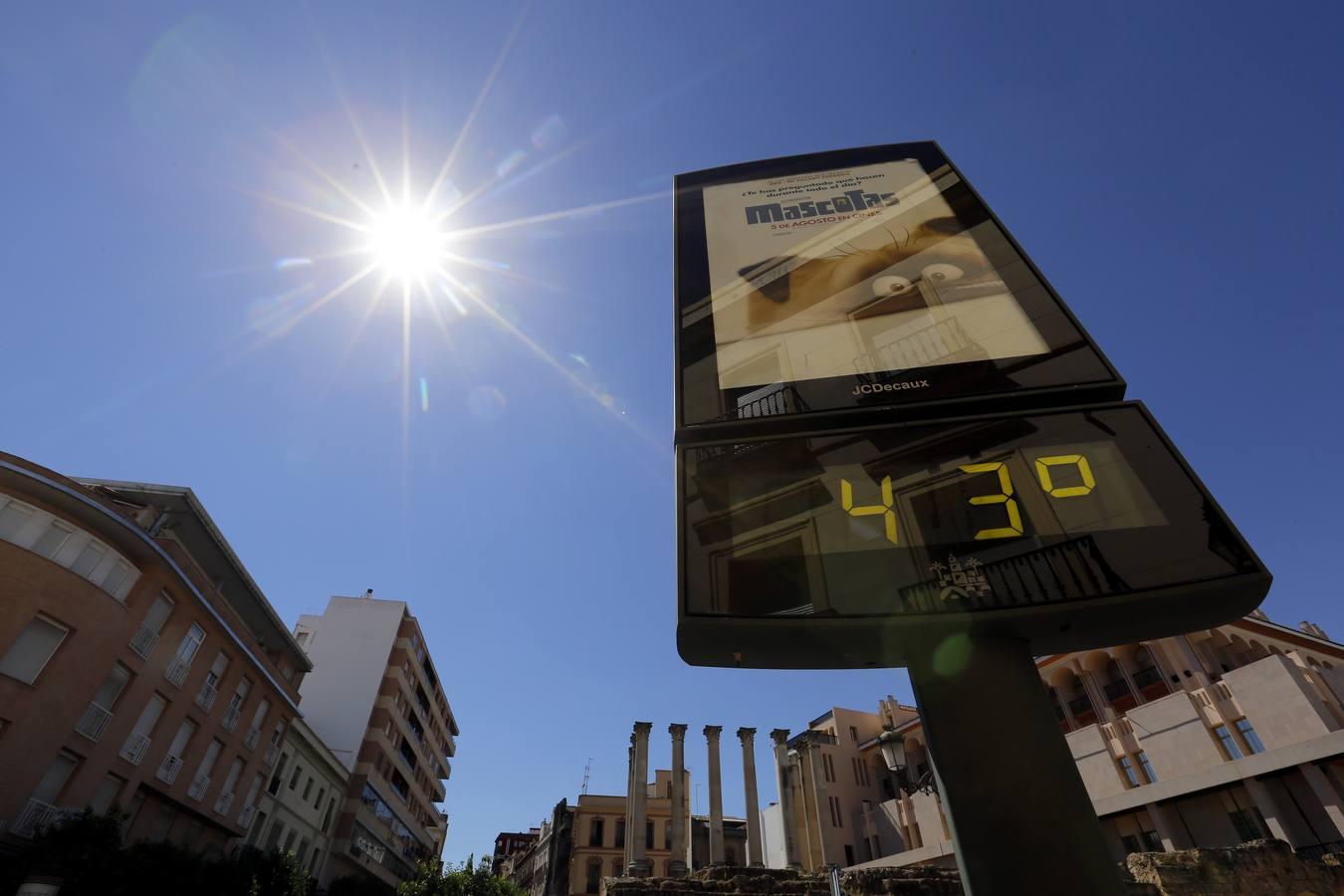 Un calor que «aplatana» al turismo