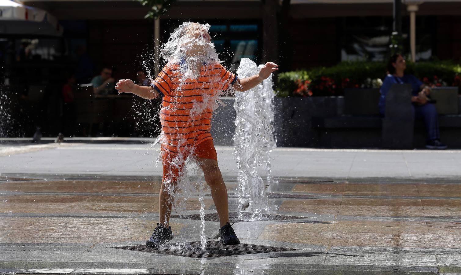 Un calor que «aplatana» al turismo