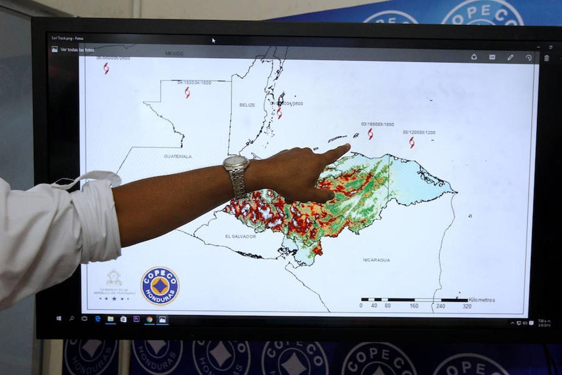 La tormenta estaba controlado en los radares pero sus efectos han sido imposibles de controlar por completo. Reuters