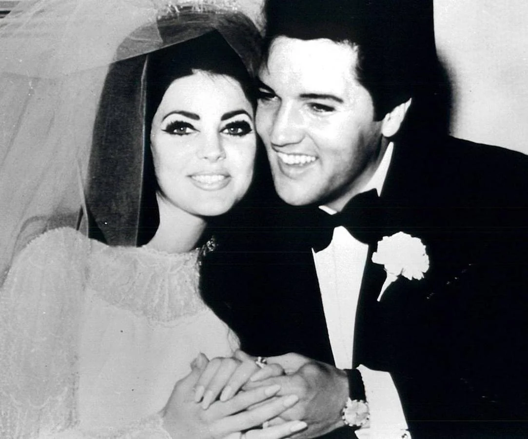 Elvis se sacó en 1967 con Priscilla, actriz de poderosa mirada