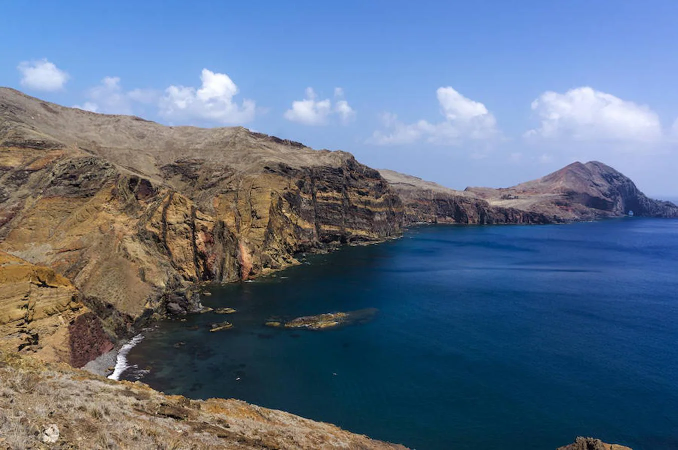 Imagen desde la Punta de San Lorenzo, una península del extremo este de la isla de Madeira