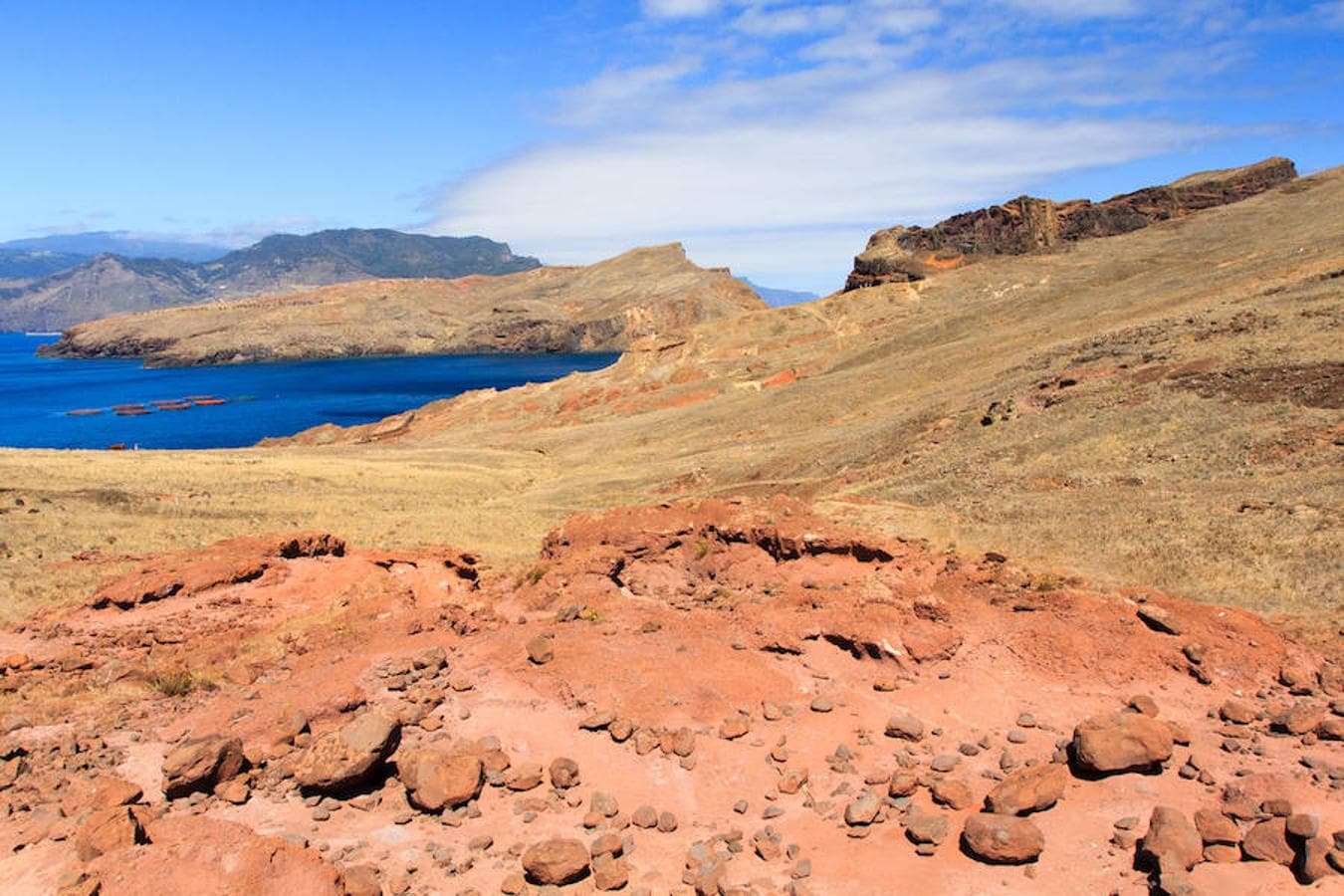 Imagen desde la Punta de San Lorenzo, una península del extremo este de la isla de Madeira
