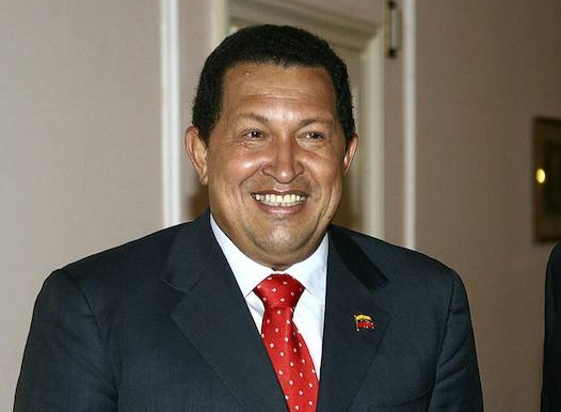 Hugo Chávez. 