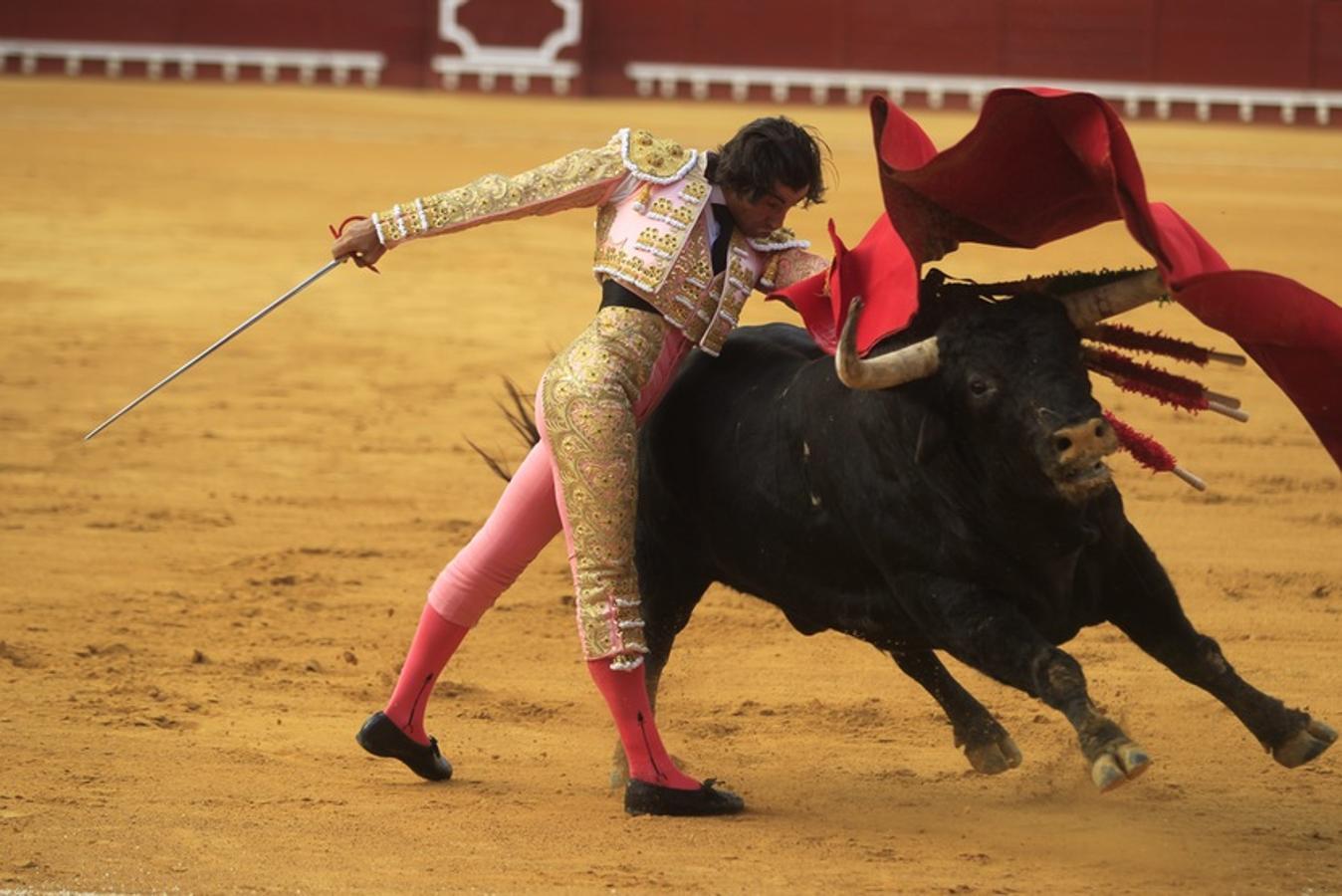 Curro Díaz, El Cid y David Galván en la plaza de toros de El Puerto