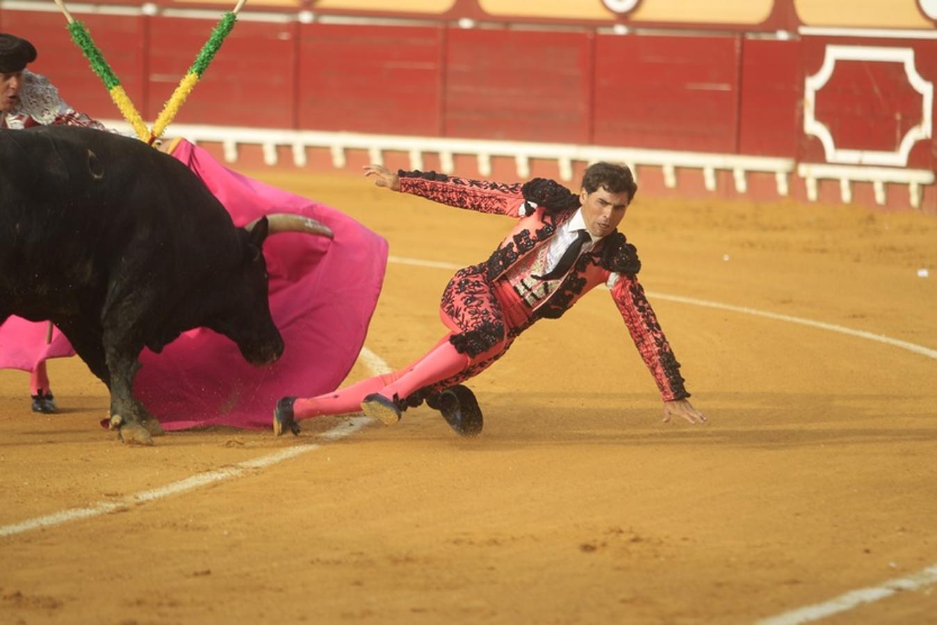 Curro Díaz, El Cid y David Galván en la plaza de toros de El Puerto