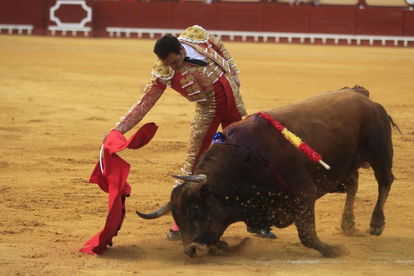 Curro Díaz, El Cid y David Galván en la plaza de toros de El Puerto