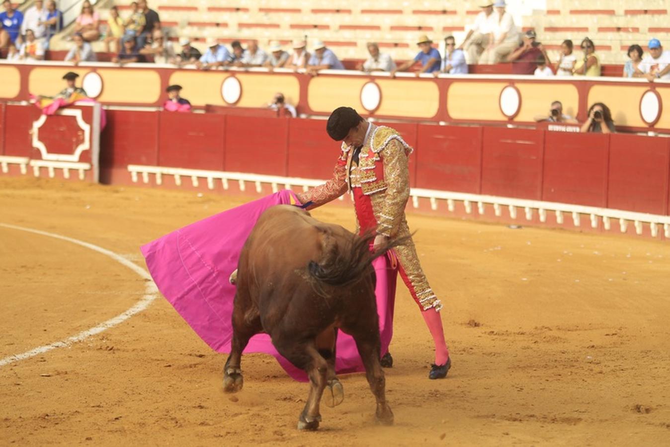 Curro Díaz, El Cid y David Galván en la plaza de toros de El Puerto