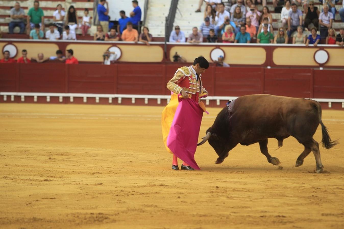 Curro Díaz, El Cid y David Galván en la plaza de toros de El Puerto