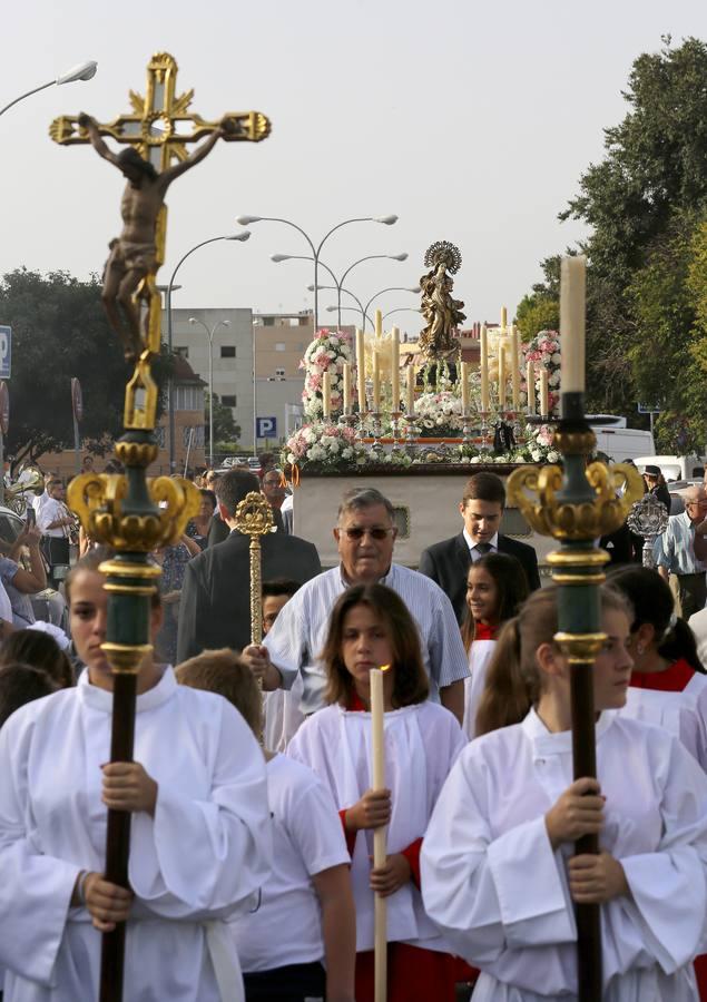 La procesión de Nuestra Señora de la Asunción, en imágenes