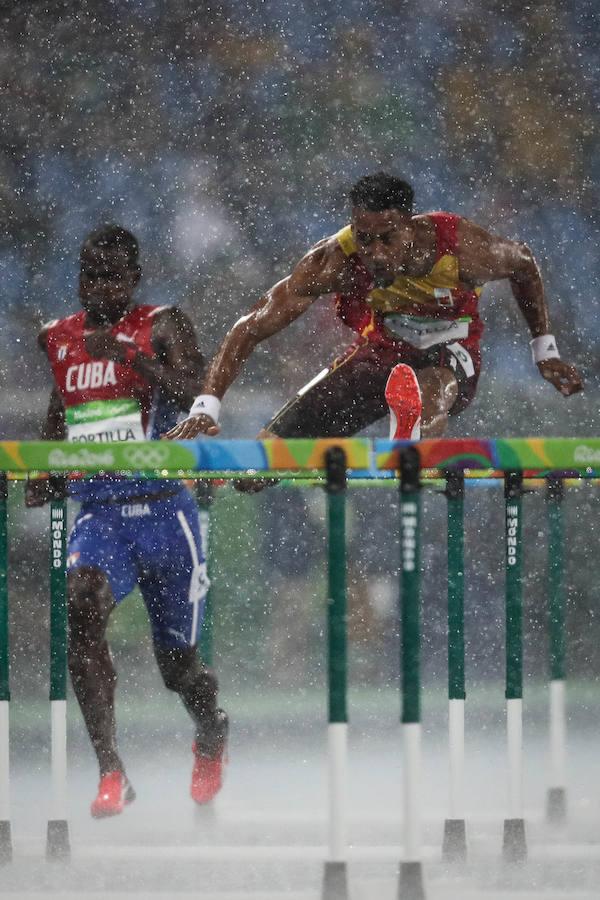 Atletismo. El hispanocubano Orlando Ortega marca el cuarto mejor tiempo en las series de los 100 vallas